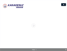 Tablet Screenshot of karadenizmarin.com